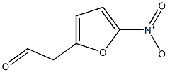 2-Furanacetaldehyde,5-nitro-(9CI) Struktur