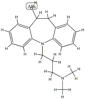 10-hydroxyimipramine Struktur