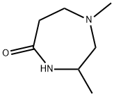 5H-1,4-Diazepin-5-one,hexahydro-1,3-dimethyl-(5CI) Struktur
