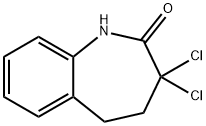 3,3-DICHLORO-2,3,4,5-TETRAHYDRO-1H-[1]BENZAZEPIN-2-ONE Struktur