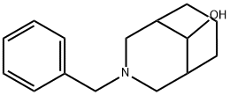 3-benzyl-3-azabicyclo[3.3.1]nonan-9-ol Struktur