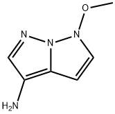 1H-Pyrazolo[1,5-b]pyrazol-4-amine,  1-methoxy- Struktur