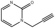 2(1H)-Pyrimidinone,1-(2-propynyl)-(9CI) Structure
