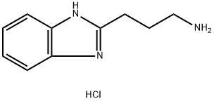 3-(1H-BENZOIMIDAZOL-2-YL)PROPYLAMINEHYDROCHLORIDE Struktur