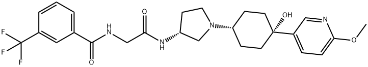INCB 3284 Struktur