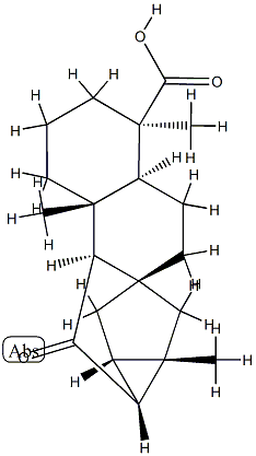 11-Oxotrachyloban-18-oic acid Struktur
