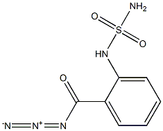Anthraniloylazide,N-sulfamoyl-(7CI) Struktur