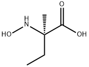 Isovaline, N-hydroxy- (6CI,9CI) Struktur