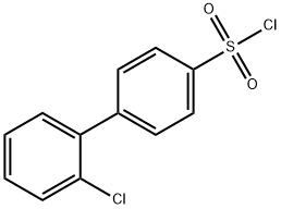 2-chloro-[1,1-biphenyl]-4-sulfonyl chloride(WX150130) Struktur