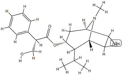 8-isopropylscopolamine Struktur