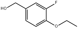 (4-ethoxy-3-fluorophenyl)methanol Struktur