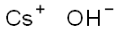 caesium hydroxide Struktur
