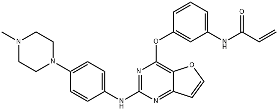Poseltinib Struktur