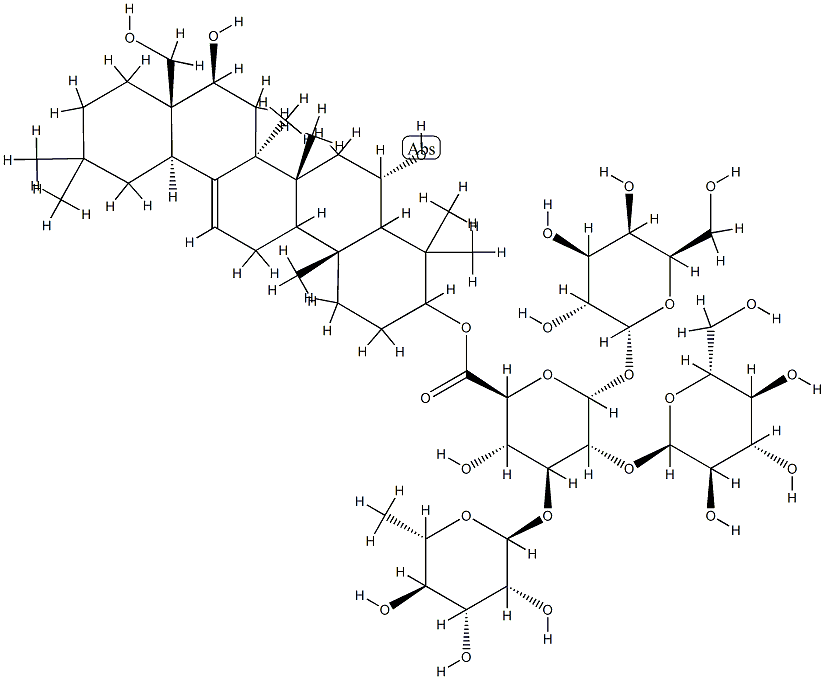 macrophyllicin Struktur