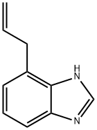 1H-Benzimidazole,4-(2-propenyl)-(9CI) Struktur