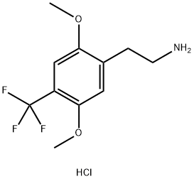2C-TFM (hydrochloride) Struktur