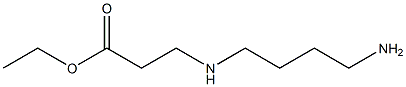 N-(4-アミノブチル)-β-アラニンエチル 化學(xué)構(gòu)造式
