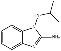 1H-Benzimidazole-1,2-diamine,N1-(1-methylethyl)-(9CI) Struktur