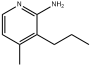 2-Pyridinamine,4-methyl-3-propyl-(9CI) Structure
