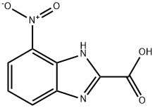 1H-Benzimidazole-2-carboxylicacid,4-nitro-(9CI) Struktur