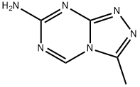 1,2,4-Triazolo[4,3-a][1,3,5]triazin-7-amine,3-methyl-(9CI) Struktur