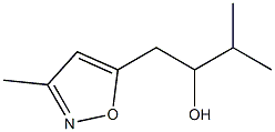 5-Isoxazoleethanol,3-methyl--alpha--(1-methylethyl)-(9CI) Struktur