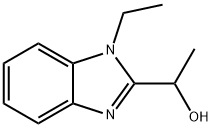1H-Benzimidazole-2-methanol,1-ethyl-alpha-methyl-(9CI) Struktur