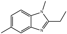 1H-Benzimidazole,2-ethyl-1,5-dimethyl-(9CI) Struktur