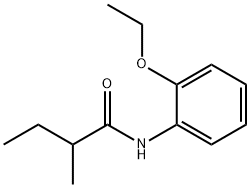 N-(2-ethoxyphenyl)-2-methylbutanamide Struktur