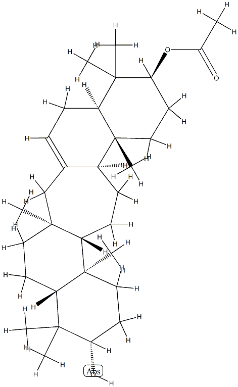Serratenediol-21-acetate Struktur