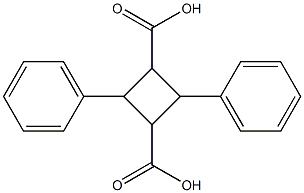 2β,4α-Diphenyl-1β,3α-cyclobutanedicarboxylic acid|2β,4α-Diphenyl-1β,3α-cyclobutanedicarboxylic acid