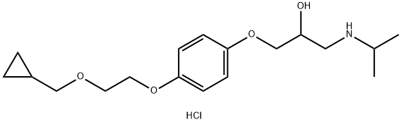 Cicloprololum [Latin] Structure