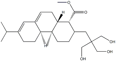 水添ロジン酸ペンタエリスリチル 化學(xué)構(gòu)造式