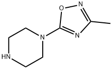 3-methyl-5-(piperazin-1-yl)-1,2,4-oxadiazole(WXC09158) Struktur