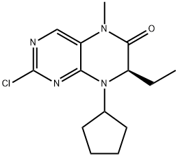 (R)-2-CHLORO-8-CYCLOPENTYL-7-ETHYL-5-METHYL-7,8-DIHYDROPTERIDIN-6(5H)-ONE|(7R)-2-氯-8-環(huán)戊基-7-乙基-7,8-二氫-5-甲基-6(5H)-蝶啶酮