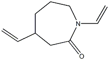 2H-Azepin-2-one,1,4-diethenylhexahydro-(9CI) Struktur
