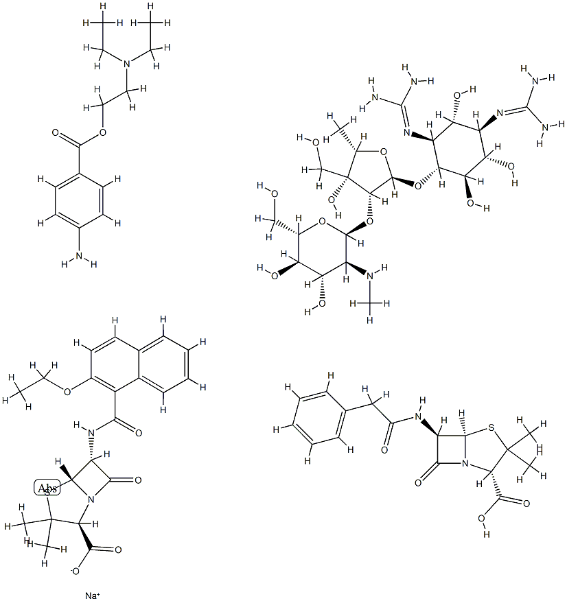 nafpenzol D.C. Struktur