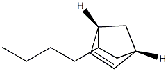 Bicyclo[2.2.1]hept-2-ene, 5-butyl-, (1R,4R)-rel- (9CI) Struktur