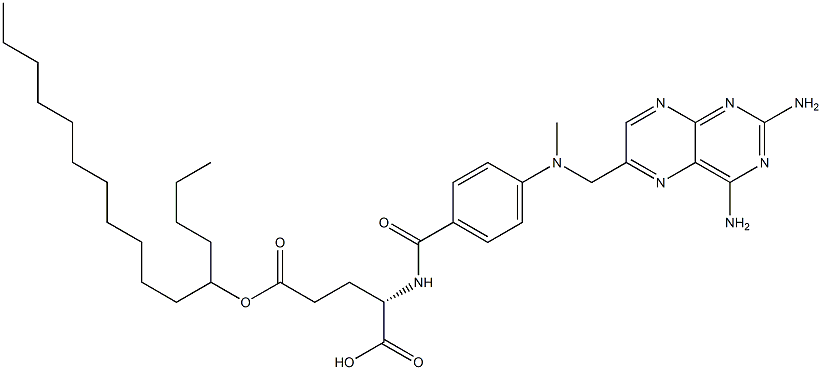 5-hexadecyl methotrexate Struktur