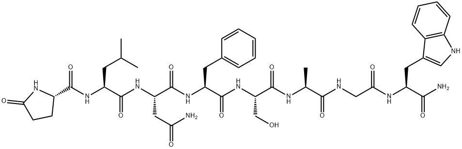 ADIPOKINETIC HORMONE II LOCUSTA MIGRATORIA SEQUENCE, 98968-94-6, 結(jié)構(gòu)式