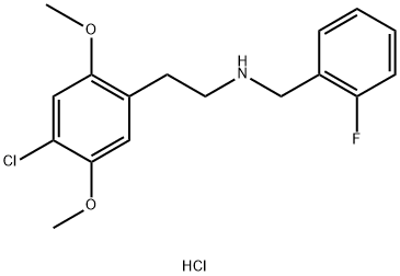 25C-NBF (hydrochloride) Struktur