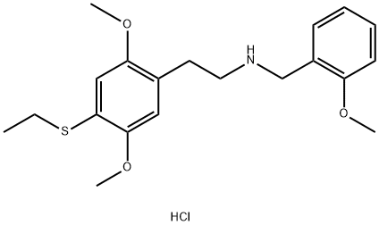 25T2-NBOMe (hydrochloride) Struktur