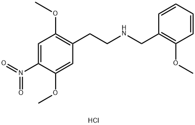 25N-NBOMe (hydrochloride) Struktur