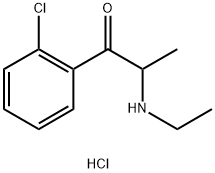 2-Chloroethcathinone (hydrochloride) Struktur