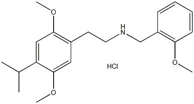25iP-NBOMe (hydrochloride) Struktur