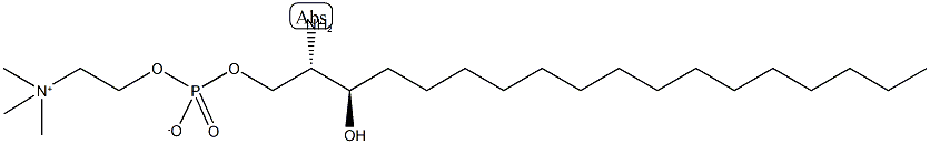 Lyso-Dihydrosphingomyelin (d18:0) Struktur