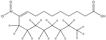 10-Nitrooleate-d17 Struktur