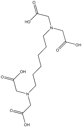 2-[{6-[bis(carboxymethyl)amino]hexyl}(carboxymethyl)amino]acetic acid Structure