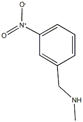methyl[(3-nitrophenyl)methyl]amine Struktur