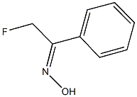 (1E)-2-FLUORO-1-PHENYLETHANONE OXIME, , 結(jié)構(gòu)式